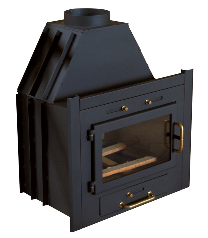 Midas 20kw Inset Multi Fuel Stove With Integral Back Boiler - Modern ...